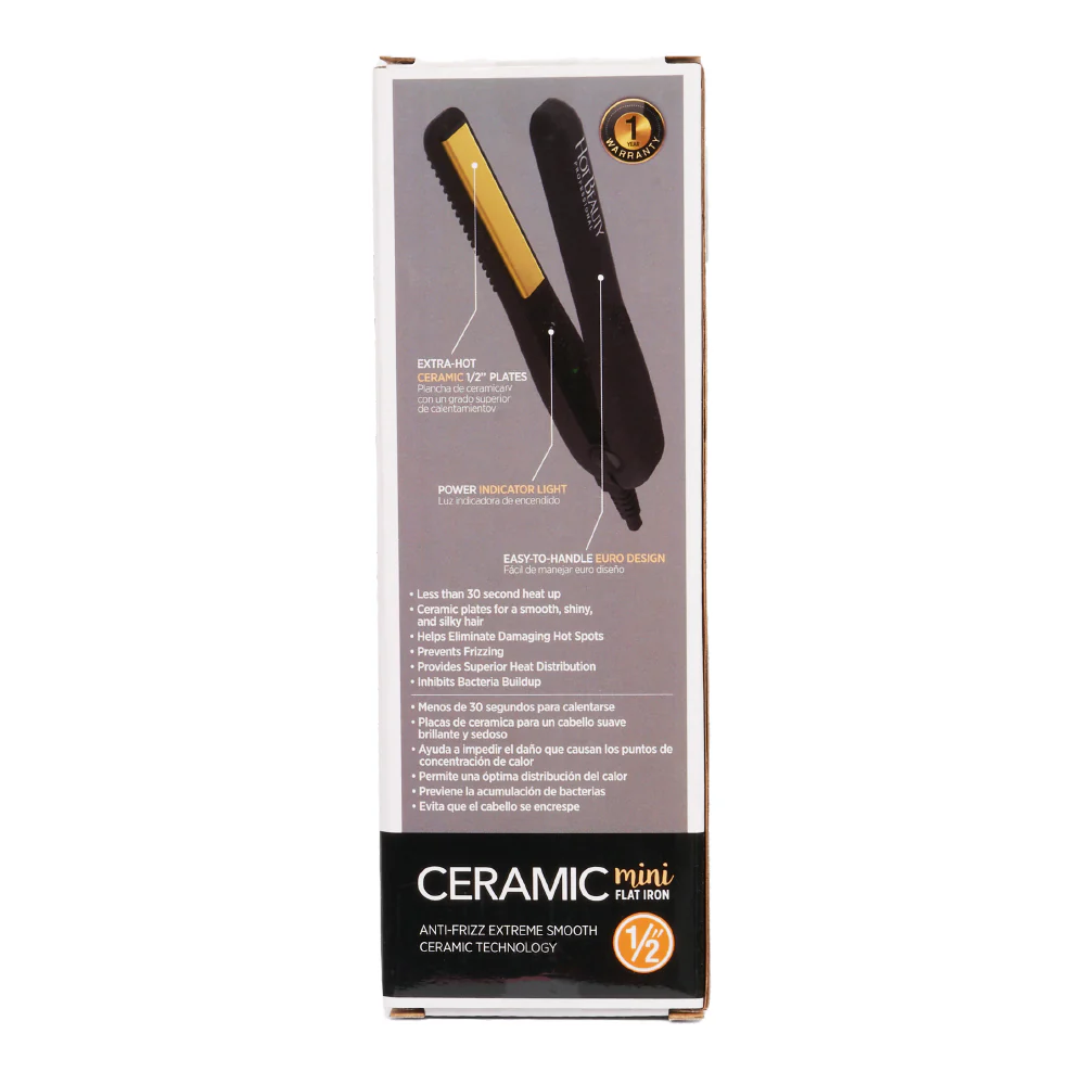 Hot Beauty Ceramic Mini Flat Iron - Image 13