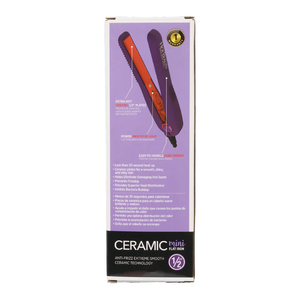 Hot Beauty Ceramic Mini Flat Iron - Image 15
