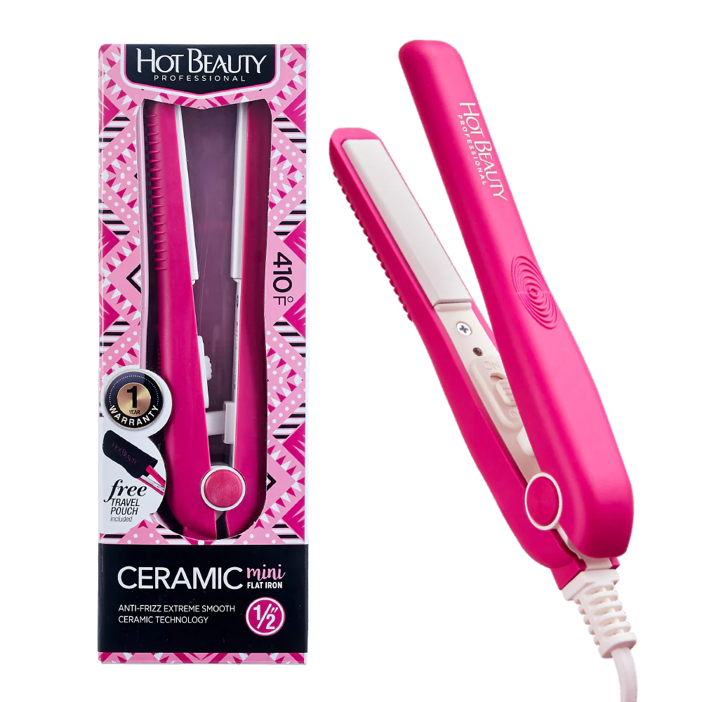 Hot Beauty Ceramic Mini Flat Iron - Image 2