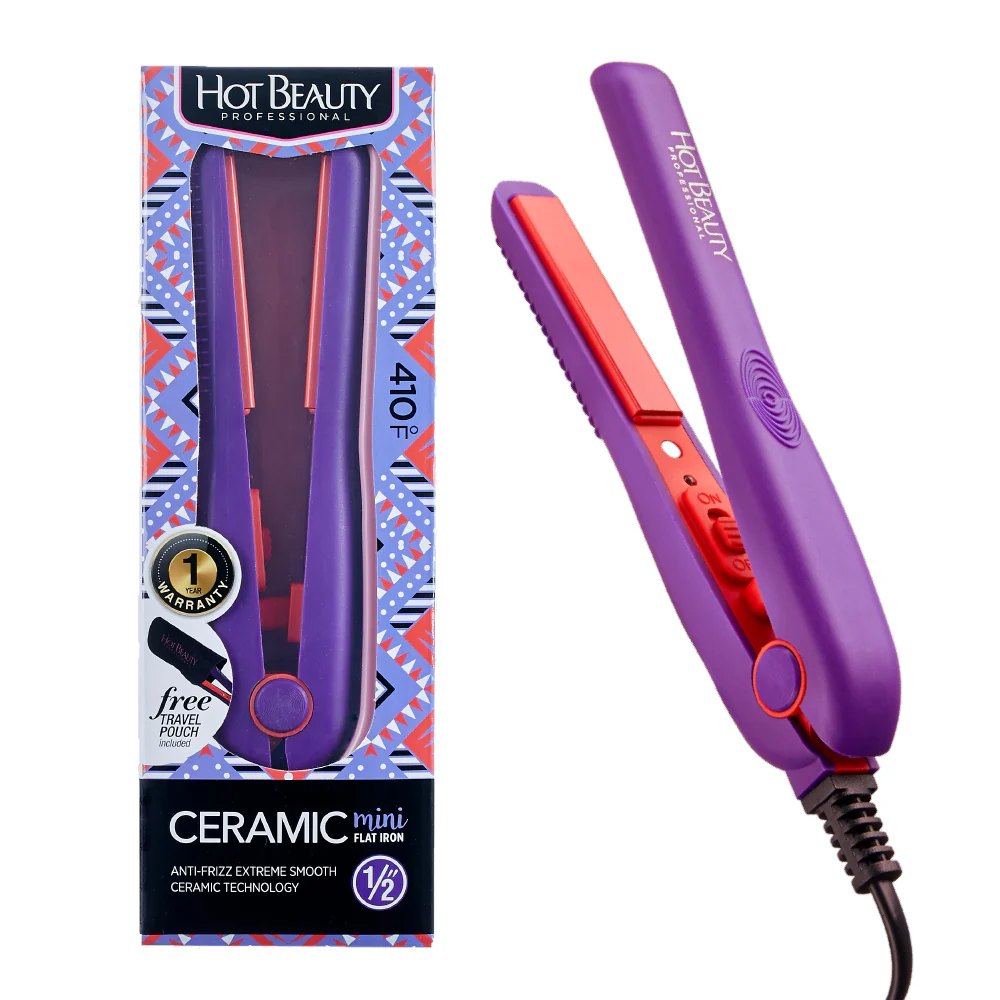 Hot Beauty Ceramic Mini Flat Iron - Image 3