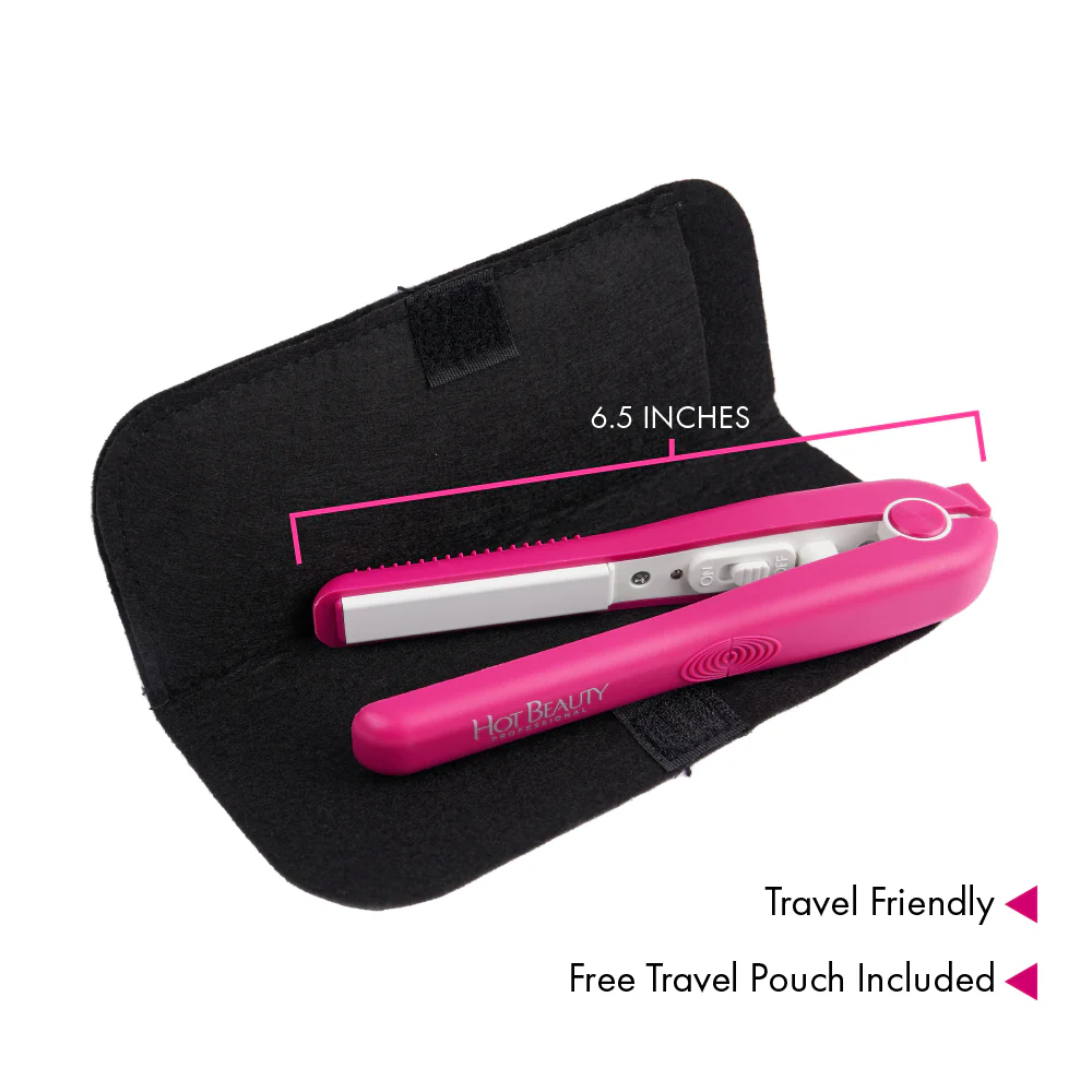 Hot Beauty Ceramic Mini Flat Iron - Image 5