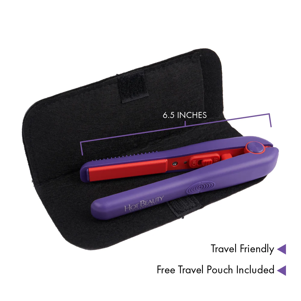 Hot Beauty Ceramic Mini Flat Iron - Image 6