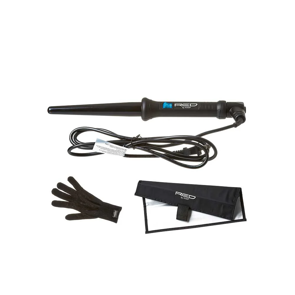 RED by KISS Ceramic Tourmaline Curling Wand - Image 10