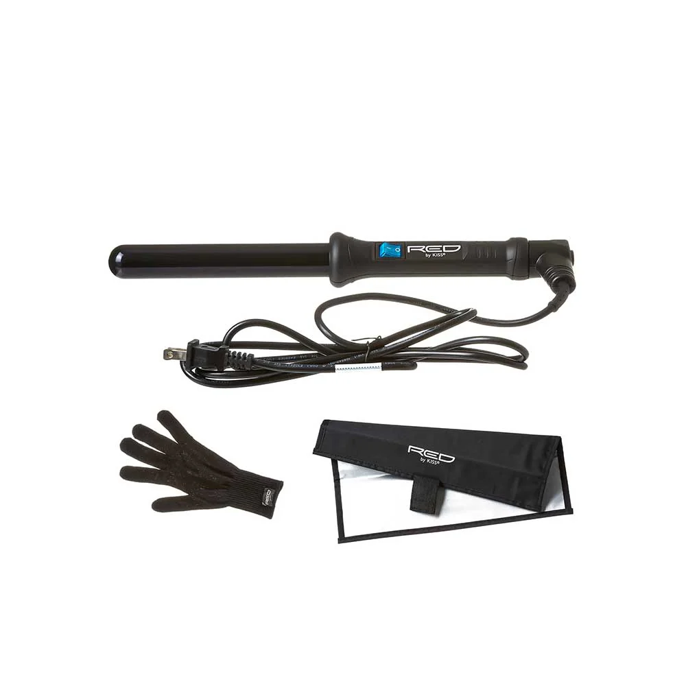 RED by KISS Ceramic Tourmaline Curling Wand - Image 4