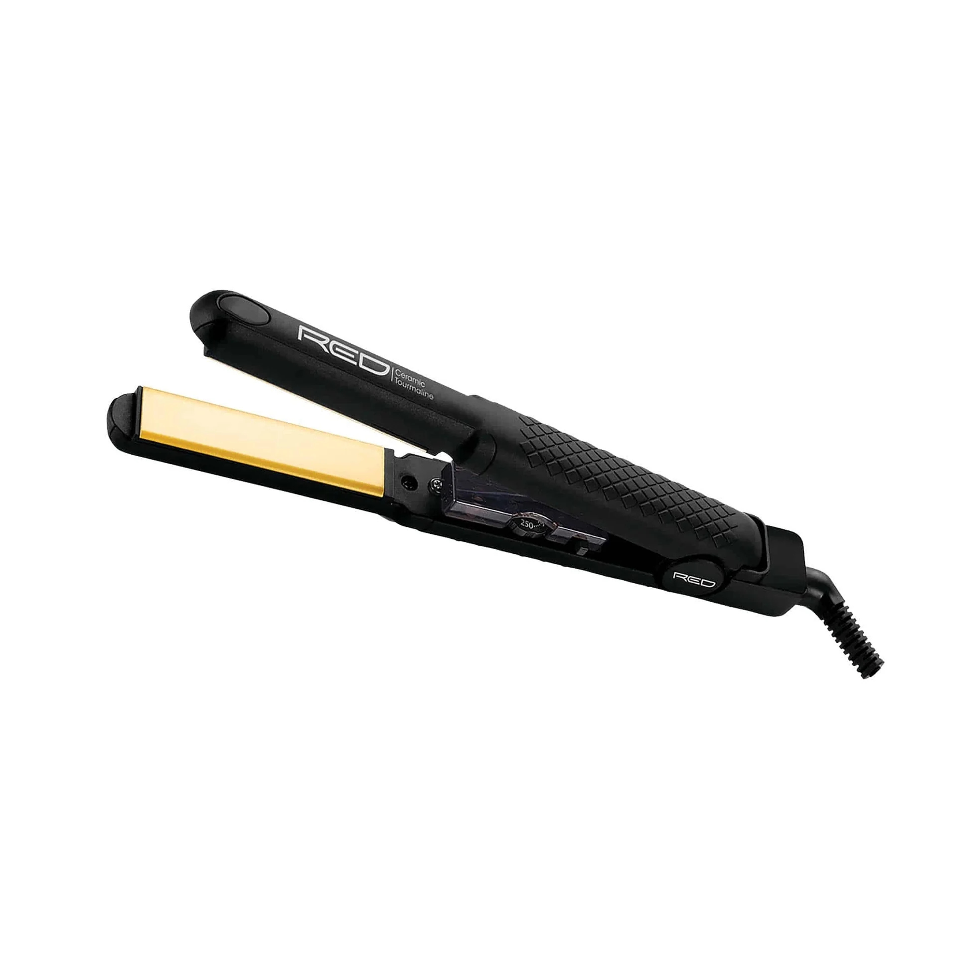 RED by KISS Ceramic Tourmaline Flat Iron 0.75" - Image 2