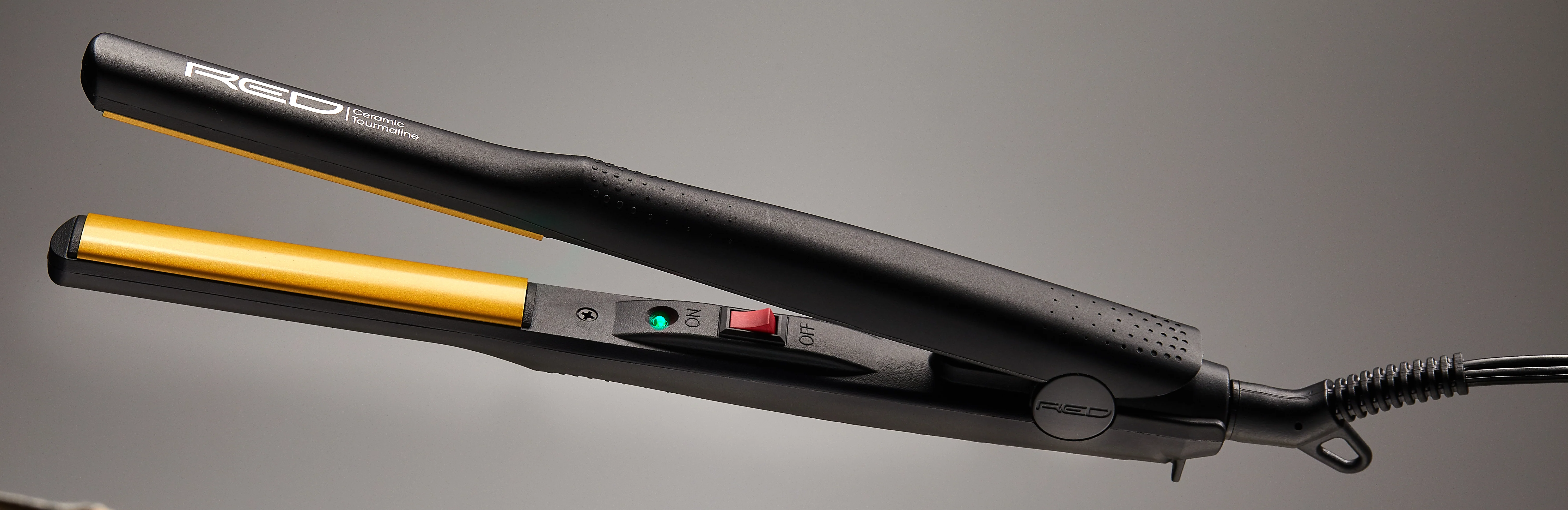 RED by KISS Ceramic Tourmaline Flat Iron 1/2" - Image 7