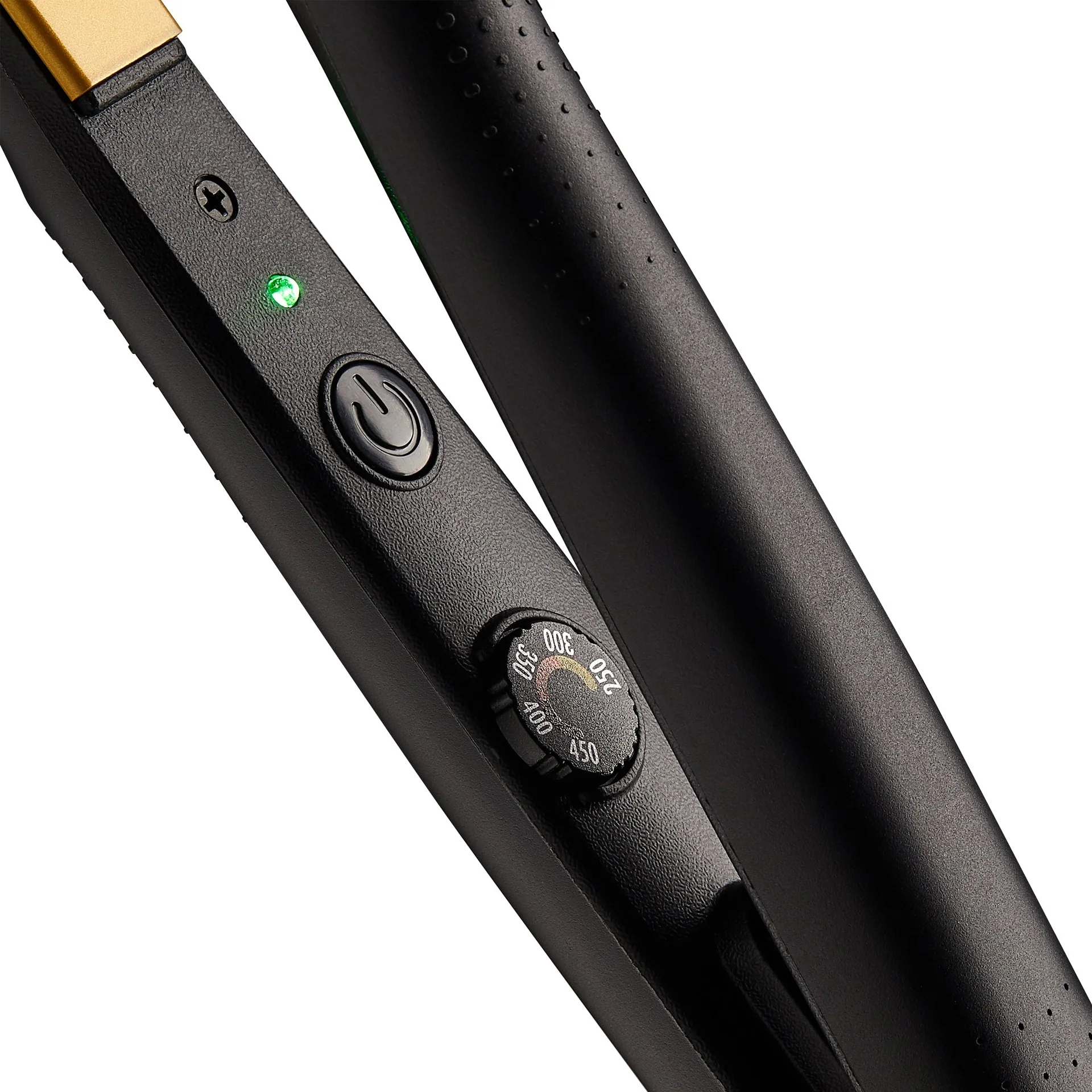RED by KISS Ceramic Tourmaline Flat Iron 1/2" with Temp Control - Image 3