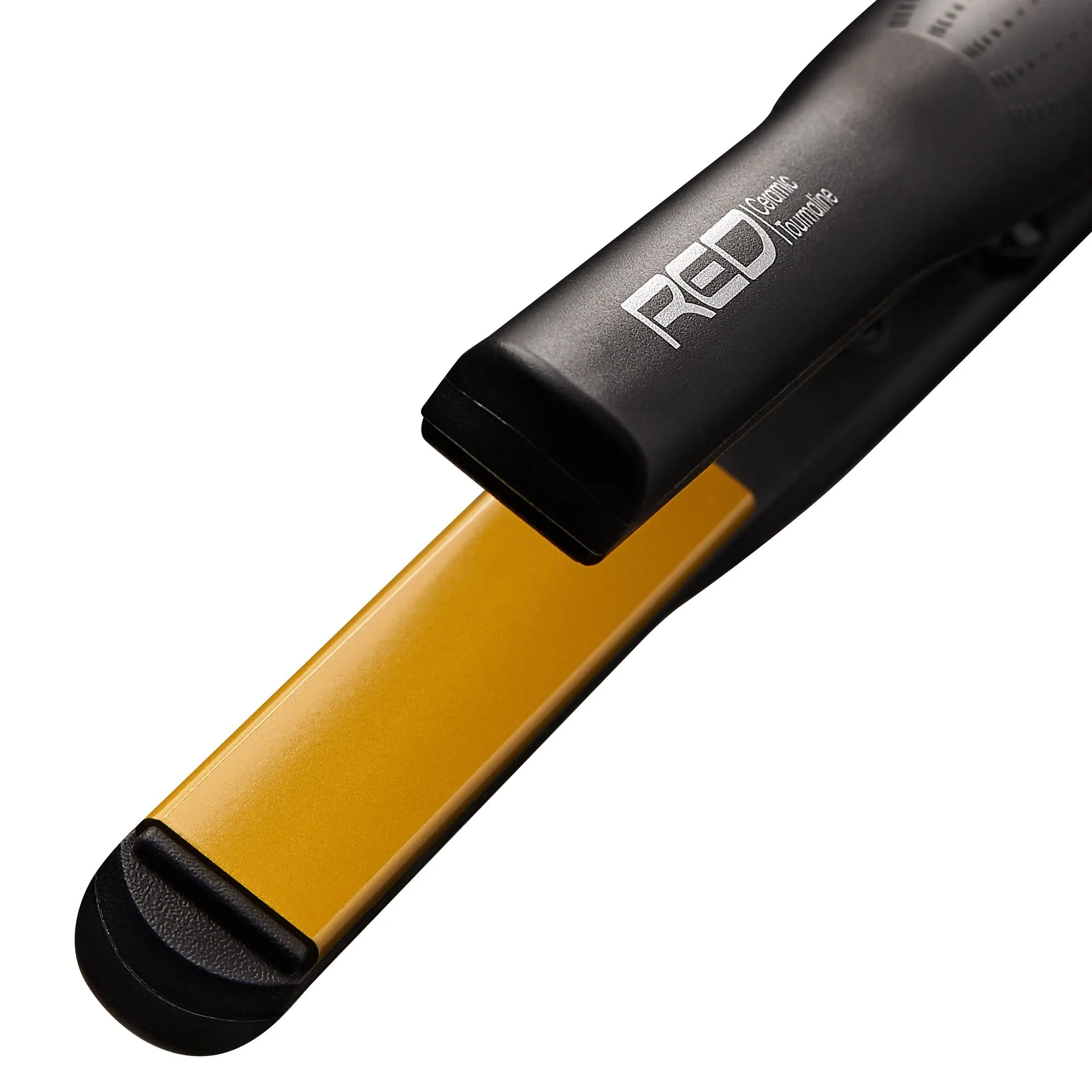 RED by KISS Ceramic Tourmaline Flat Iron 1/2" with Temp Control - Image 4