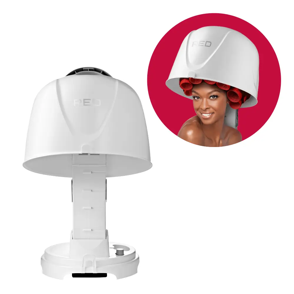 RED by KISS Ceramic Tourmaline Hooded Dryer with Adjustable Height & 4 Heat Settings - Image 6