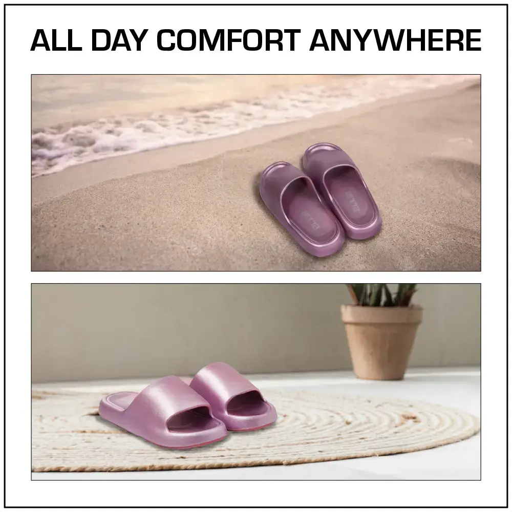 Arria Chrome Cloud Slipper – Lightweight Cushioned Slides, Anti-Slip, Indoor & Outdoor - Image 116