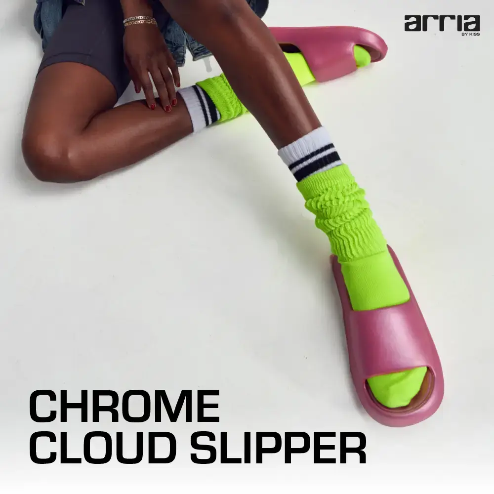 Arria Chrome Cloud Slipper – Lightweight Cushioned Slides, Anti-Slip, Indoor & Outdoor - Image 15