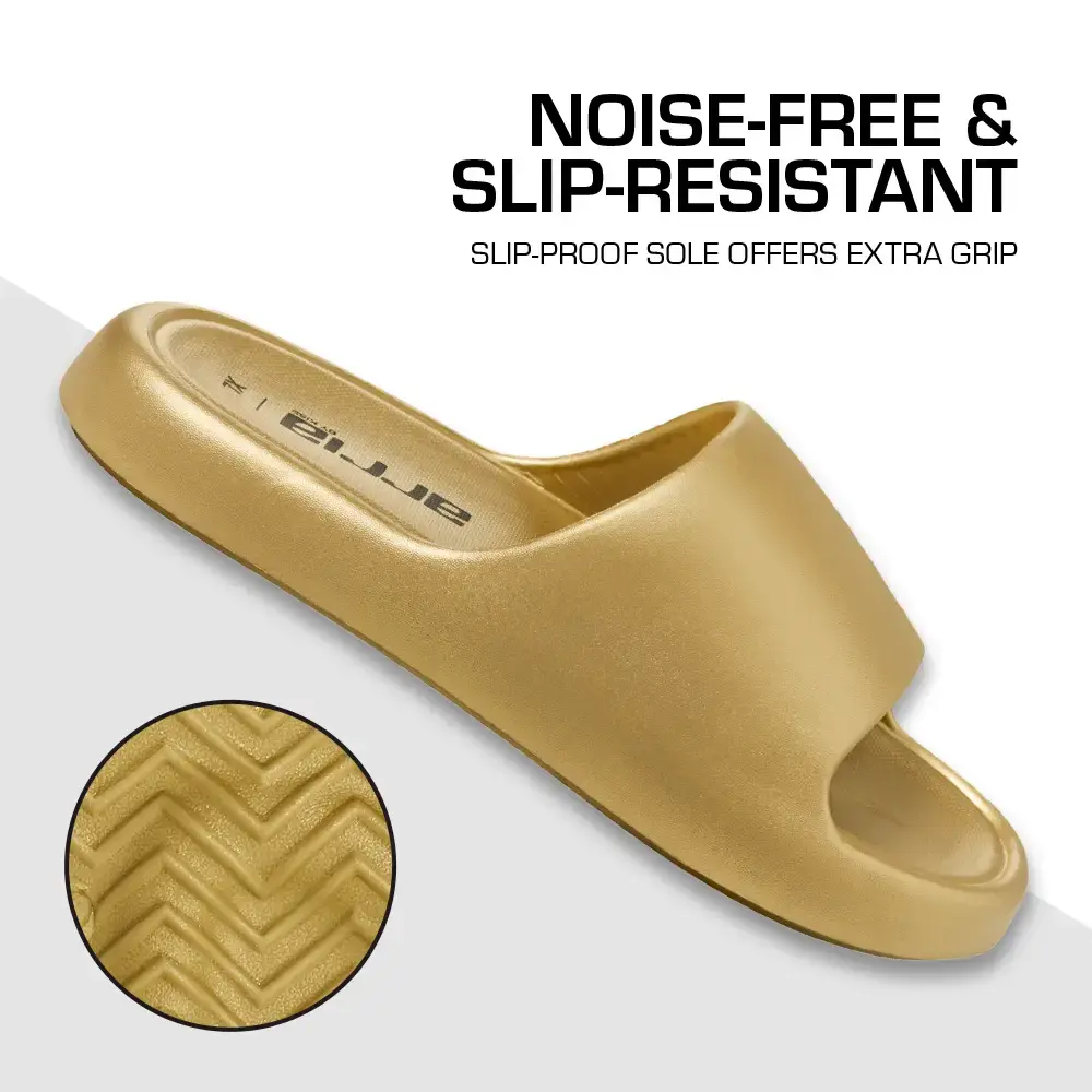 Arria Chrome Cloud Slipper – Lightweight Cushioned Slides, Anti-Slip, Indoor & Outdoor - Image 7