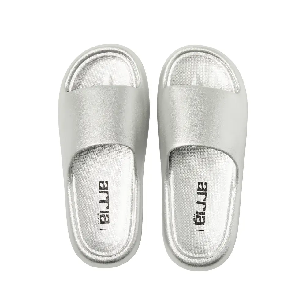 Arria Chrome Cloud Slipper – Lightweight Cushioned Slides, Anti-Slip, Indoor & Outdoor - Image 74