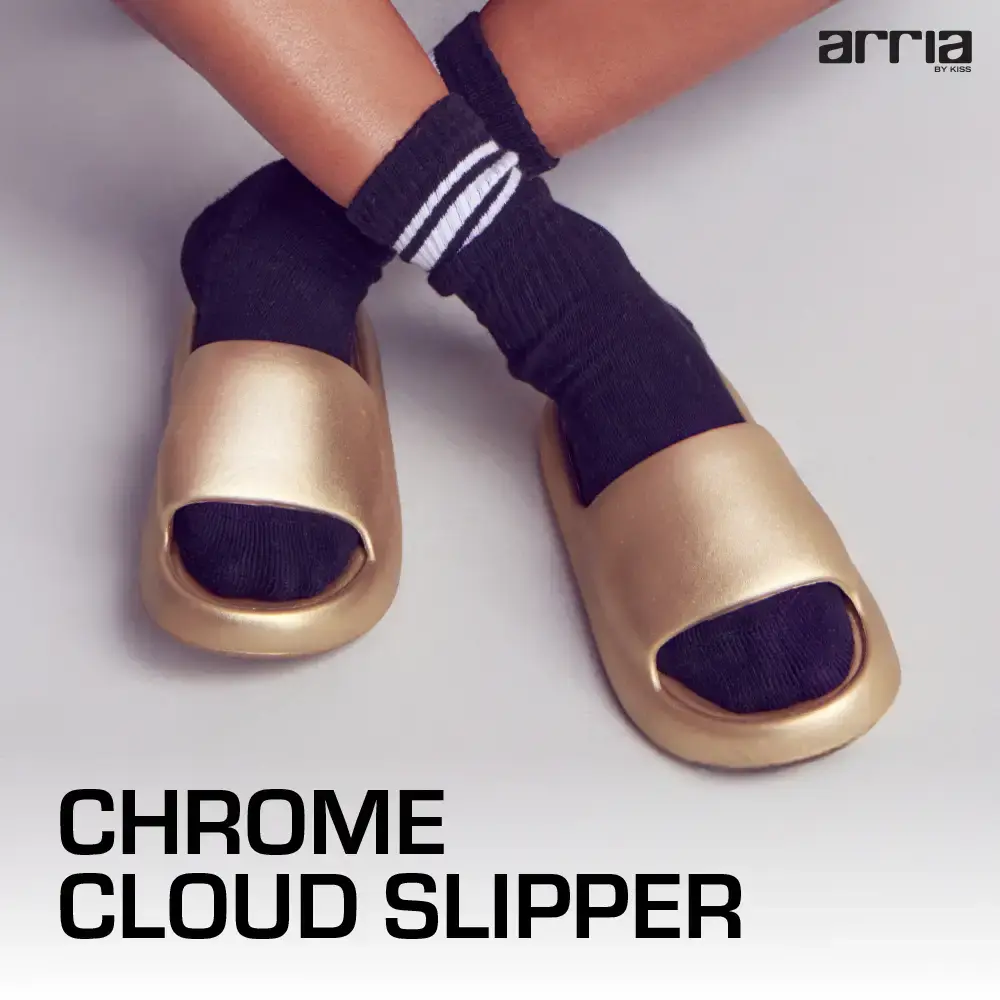 Arria Chrome Cloud Slipper – Lightweight Cushioned Slides, Anti-Slip, Indoor & Outdoor - Image 77