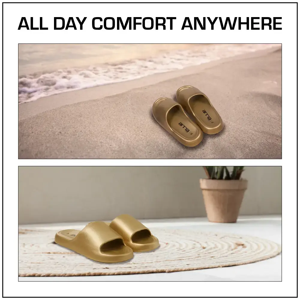 Arria Chrome Cloud Slipper – Lightweight Cushioned Slides, Anti-Slip, Indoor & Outdoor - Image 96