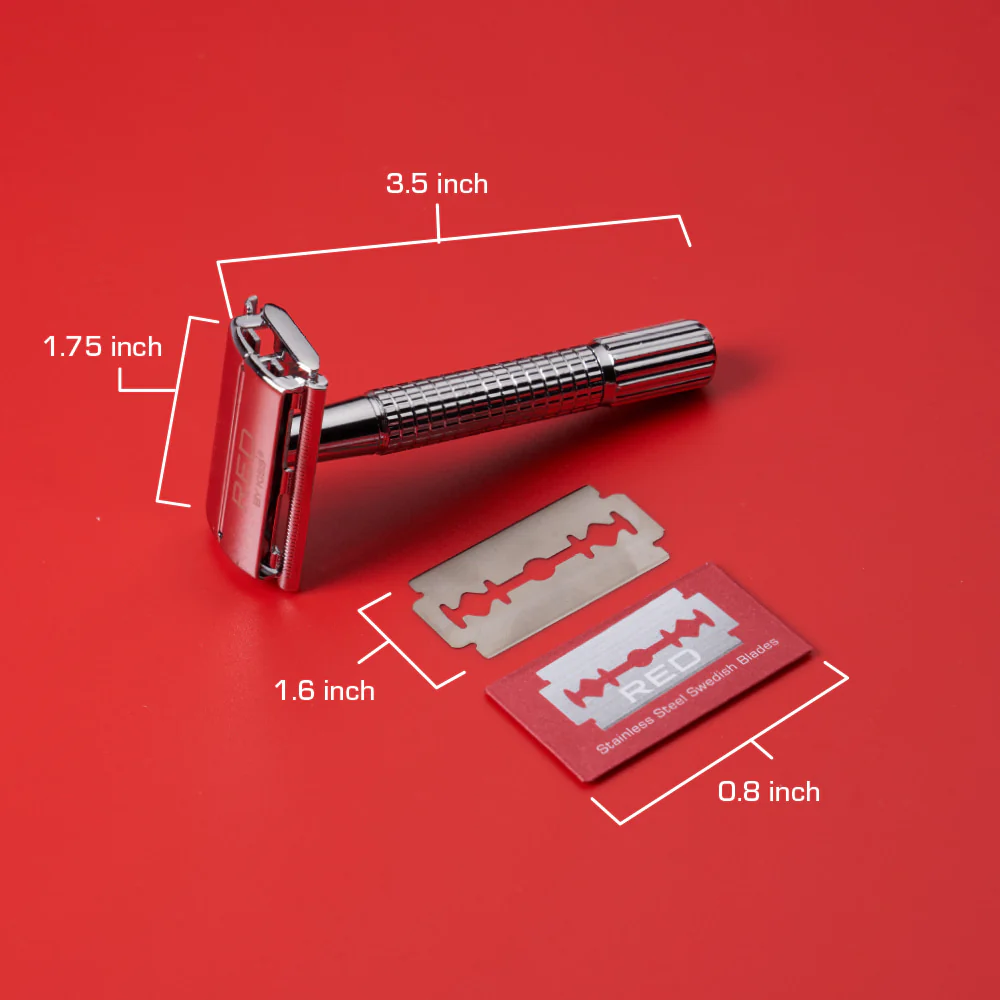 RED by KISS Classic Shaver with 2pcs Blades - Image 4