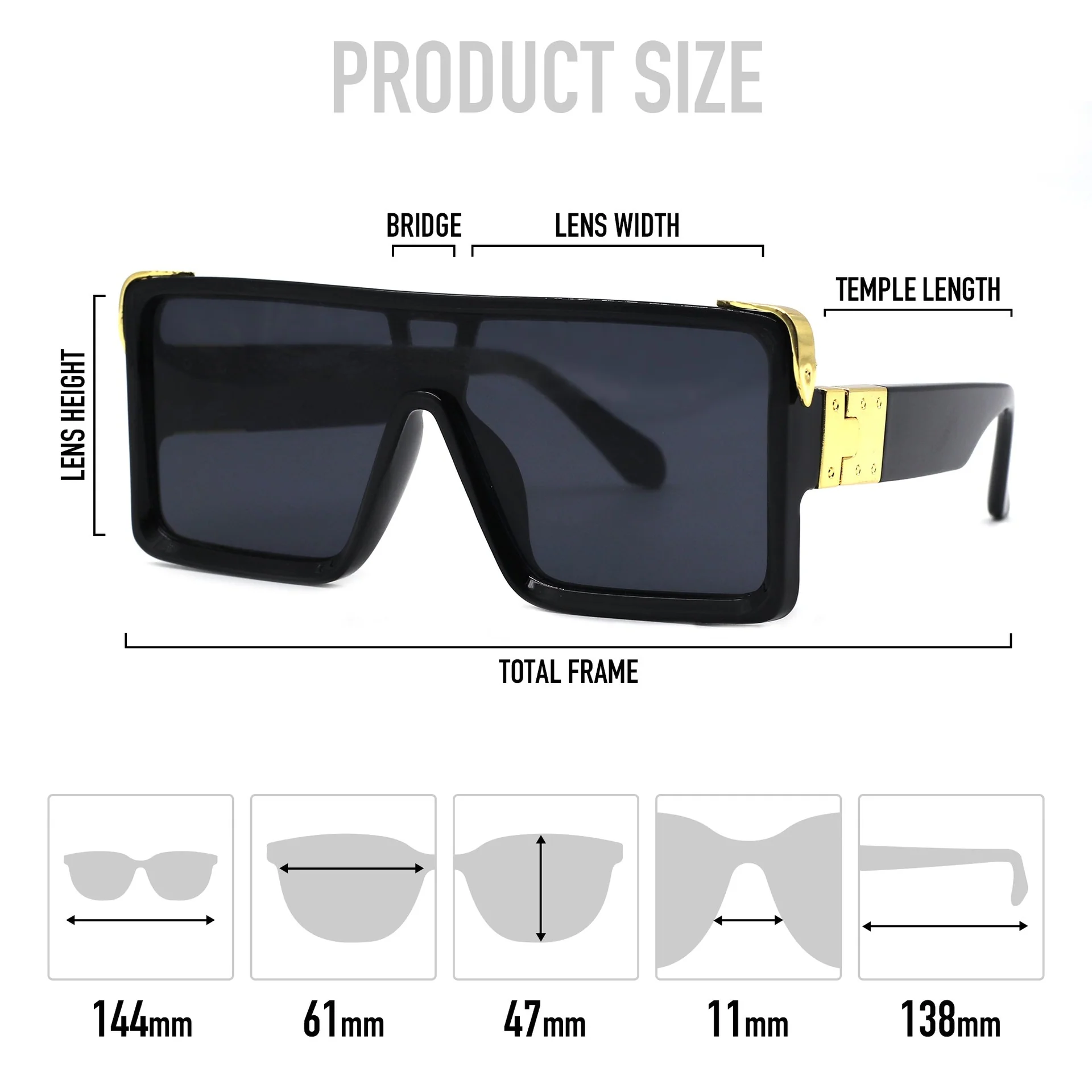 Mad Shade Classic Sunglasses #01 - Image 4