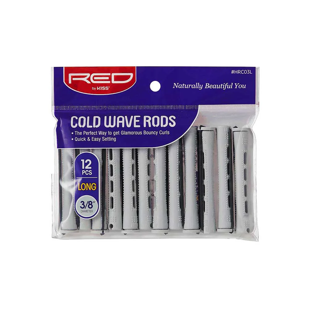 RED by KISS Cold Wave Rods Long (12pcs) - Image 14