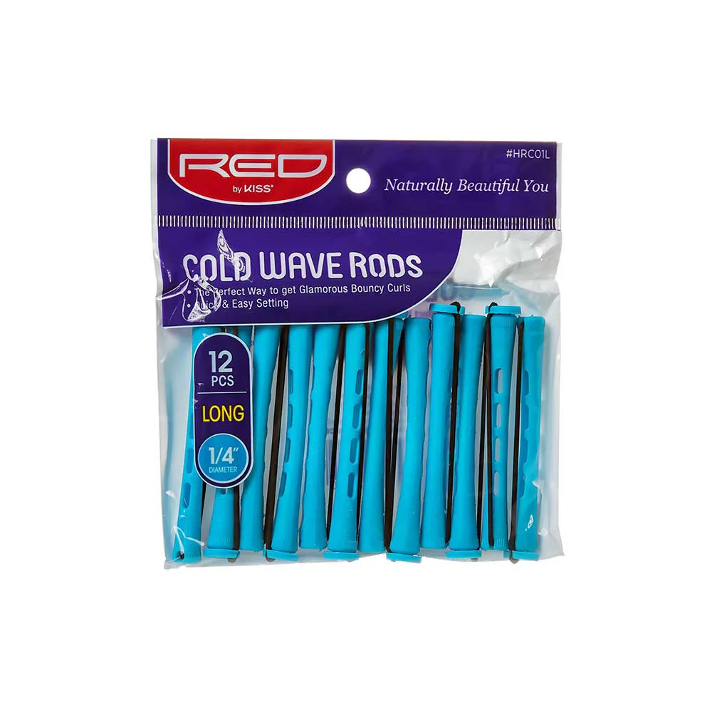 RED by KISS Cold Wave Rods Long (12pcs) - Image 2