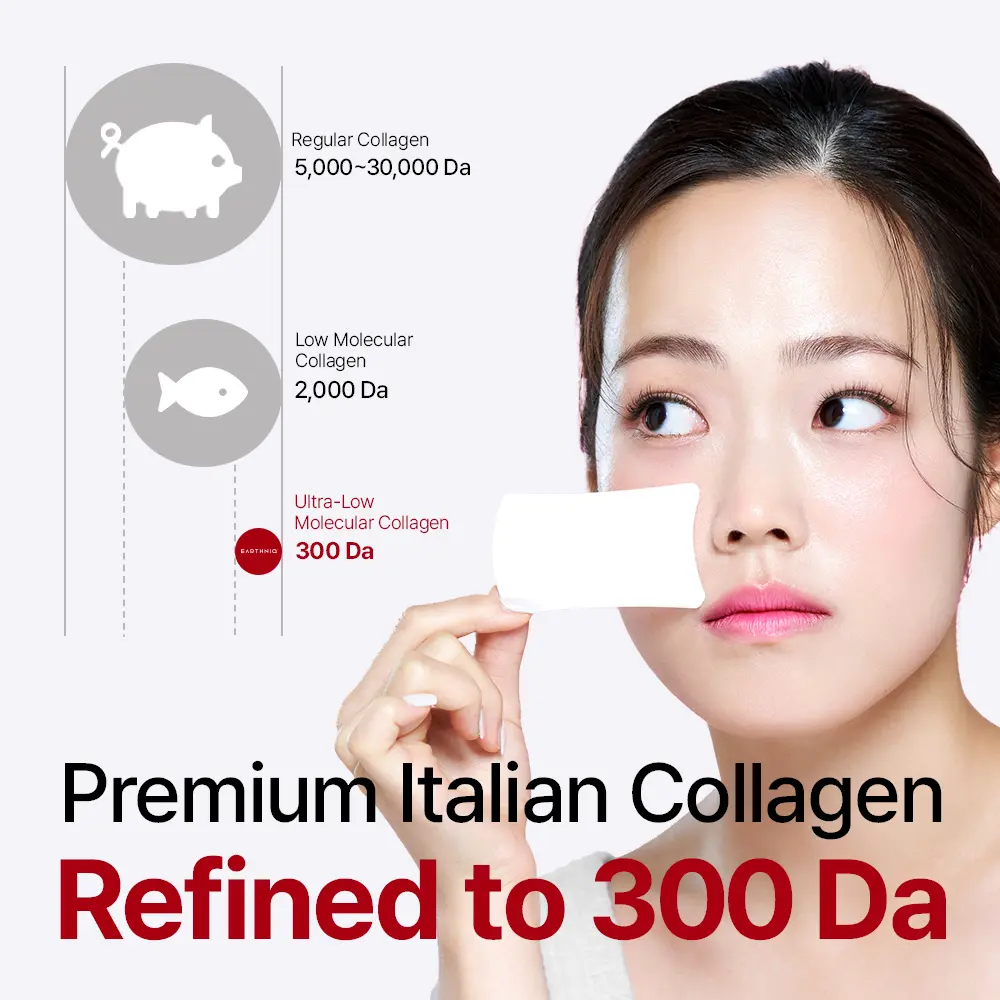 EARTHNIQ Collagen Lifting Mask Film – Korean Firming Skincare for Elasticity, Hydration & Youthful Glow - Image 3