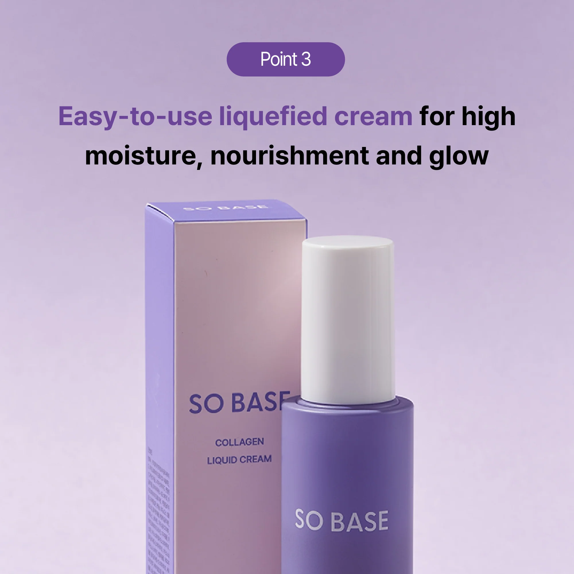SOBASE Collagen Liquid Cream Spray-On Double Layer Moisturizer for Glass Skin - Image 11