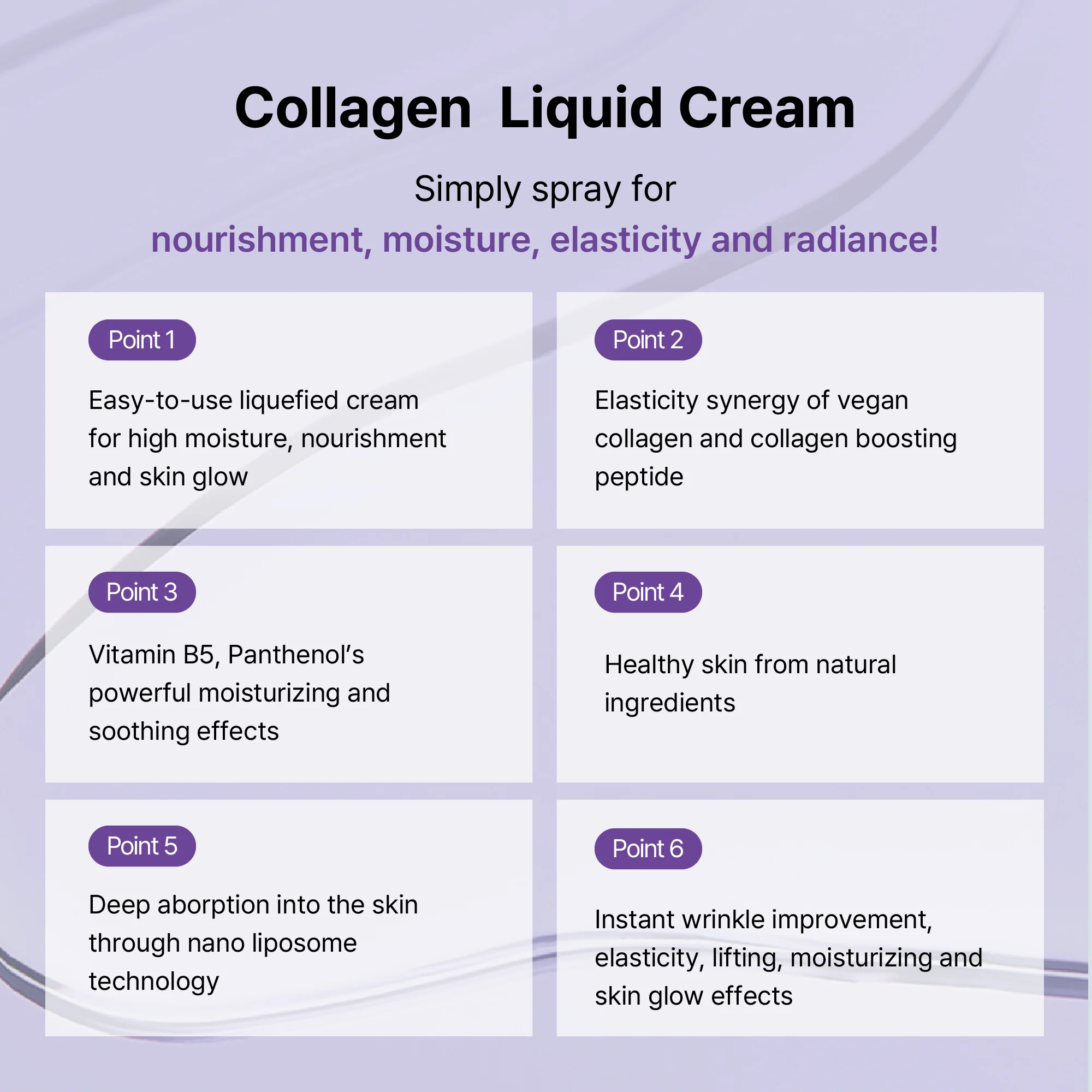 SOBASE Collagen Liquid Cream Spray-On Double Layer Moisturizer for Glass Skin - Image 17