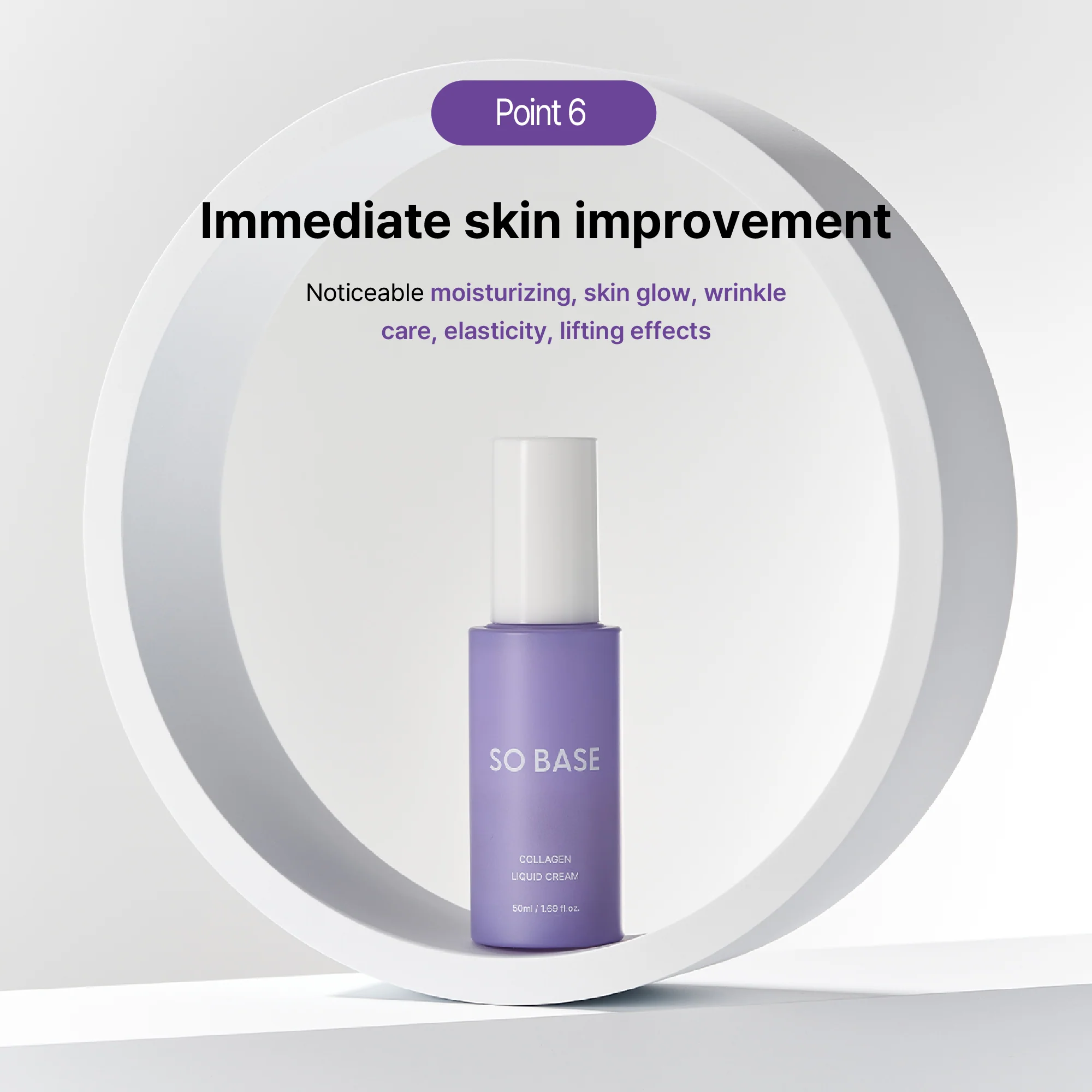 SOBASE Collagen Liquid Cream Spray-On Double Layer Moisturizer for Glass Skin - Image 20