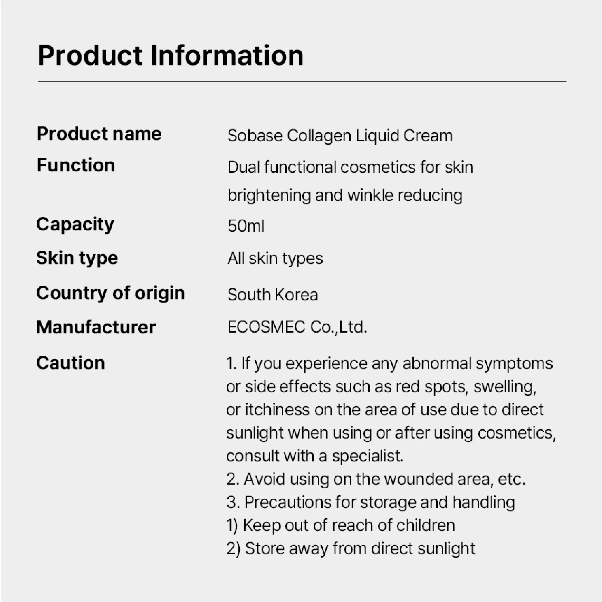 SOBASE Collagen Liquid Cream Spray-On Double Layer Moisturizer for Glass Skin - Image 30