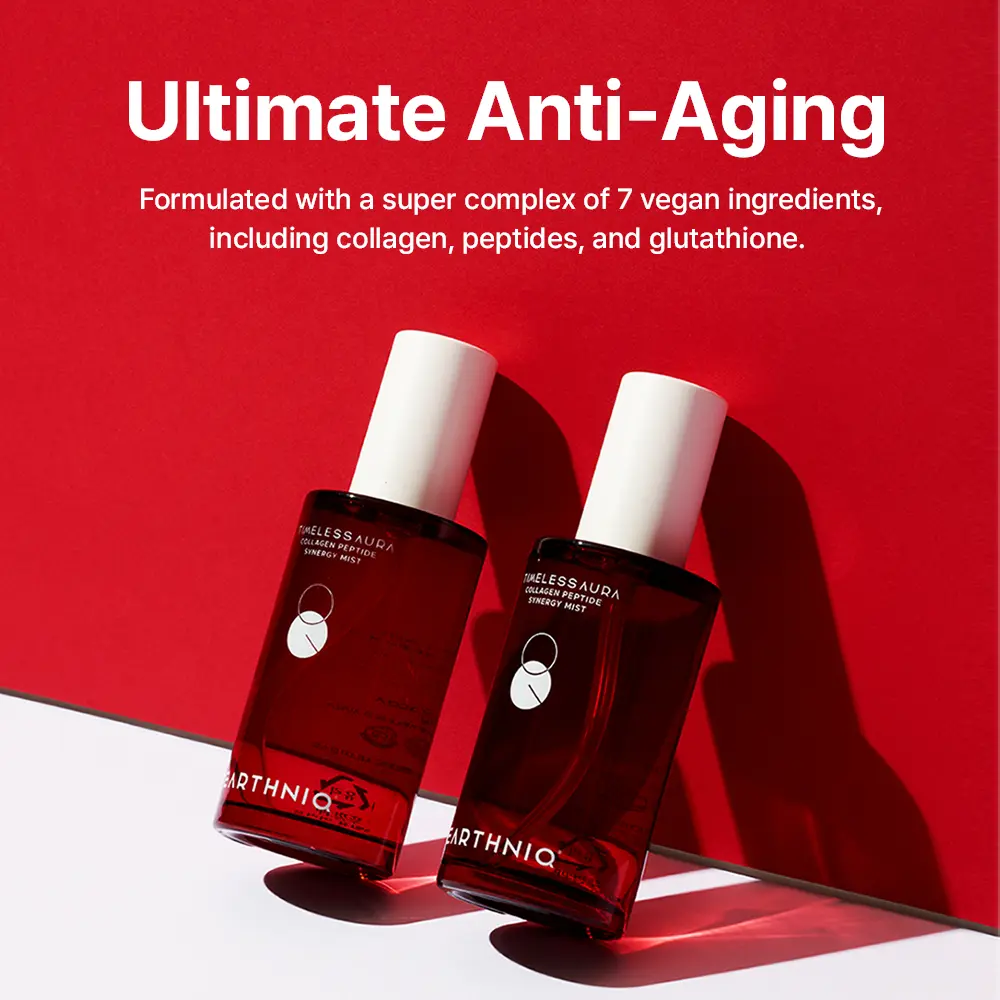 EARTHNIQ Collagen Peptide Face Mist – Hydrating & Firming Korean Skincare Spray - Image 14