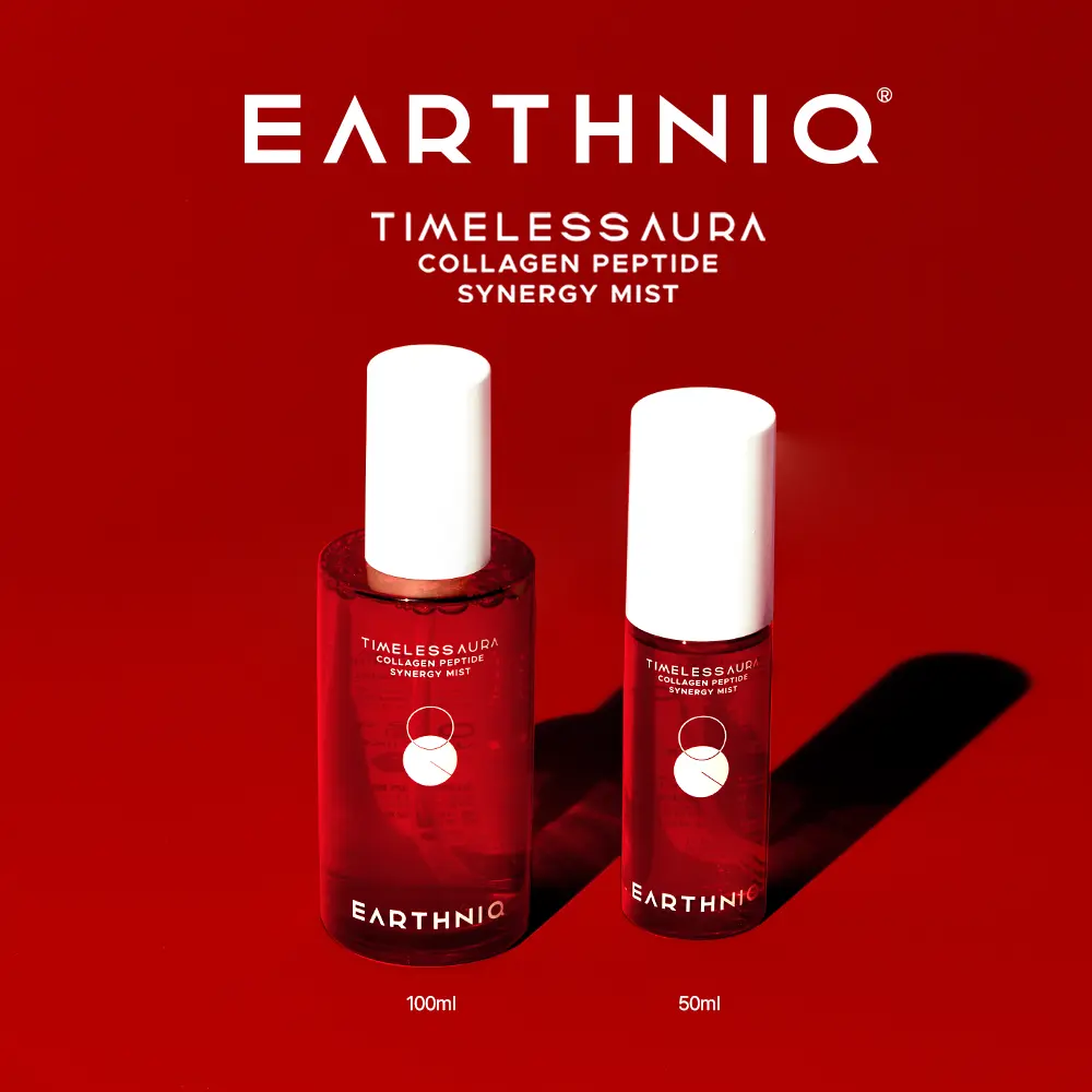 EARTHNIQ Collagen Peptide Face Mist – Hydrating & Firming Korean Skincare Spray - Image 8