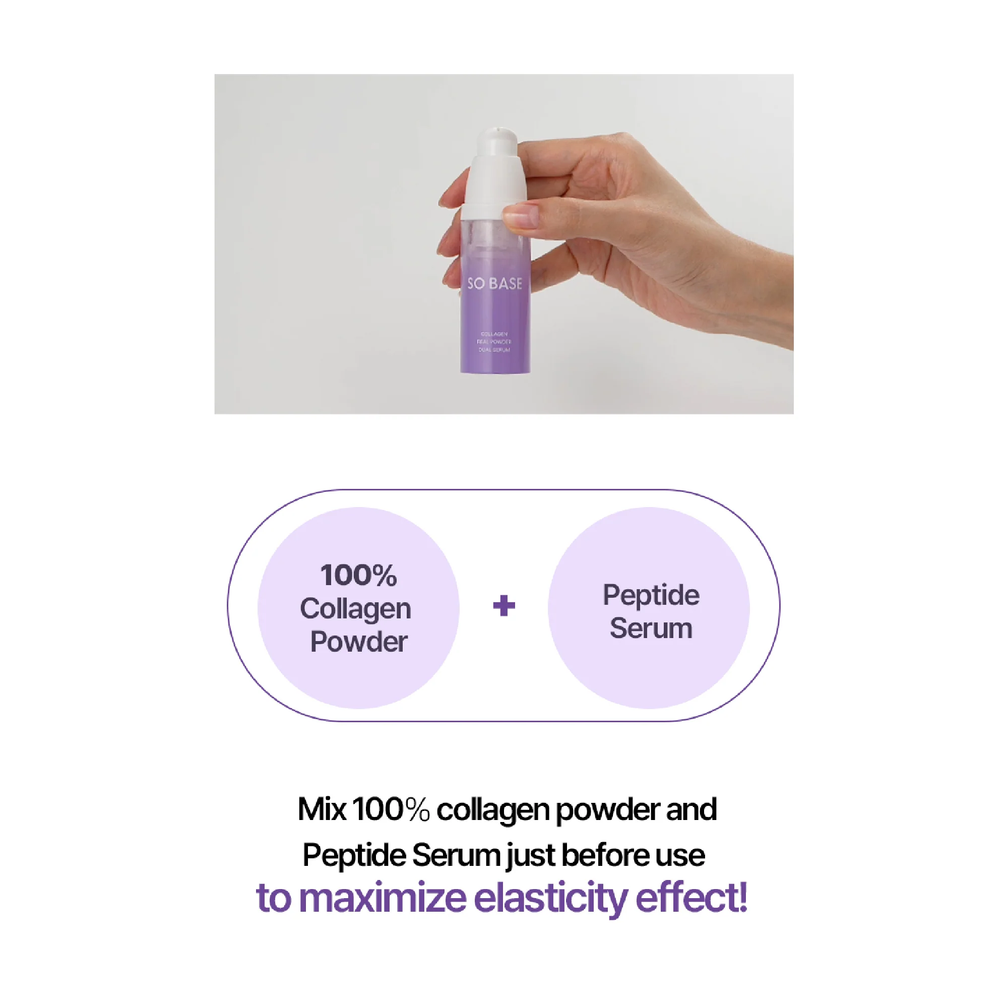 SOBASE 100% Pure Collagen Powder Serum - Instant Face Lift & Wrinkle Filler Glow for Sagging Skin - Image 10