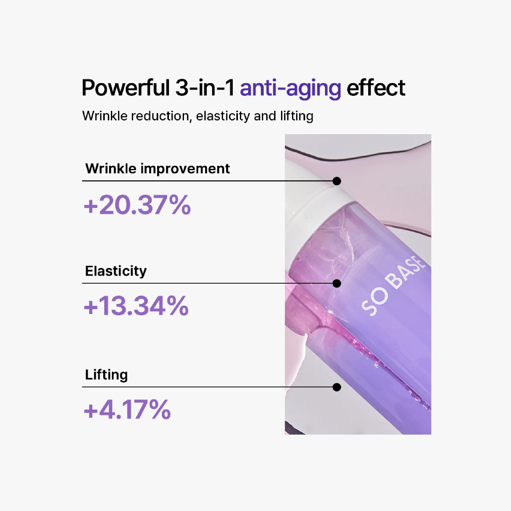 SOBASE 100% Pure Collagen Powder Serum - Instant Face Lift & Wrinkle Filler Glow for Sagging Skin - Image 12