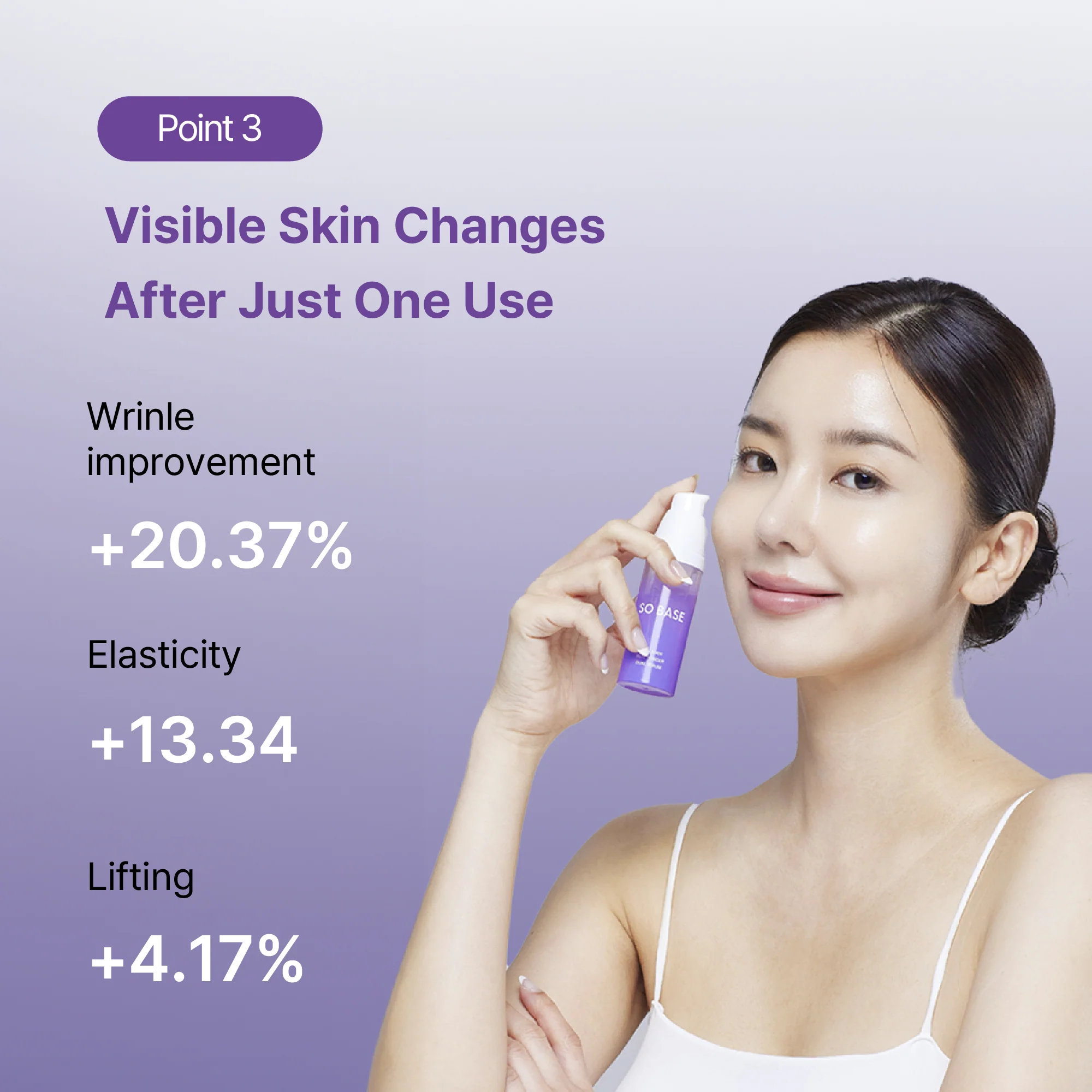 SOBASE 100% Pure Collagen Powder Serum - Instant Face Lift & Wrinkle Filler Glow for Sagging Skin - Image 16