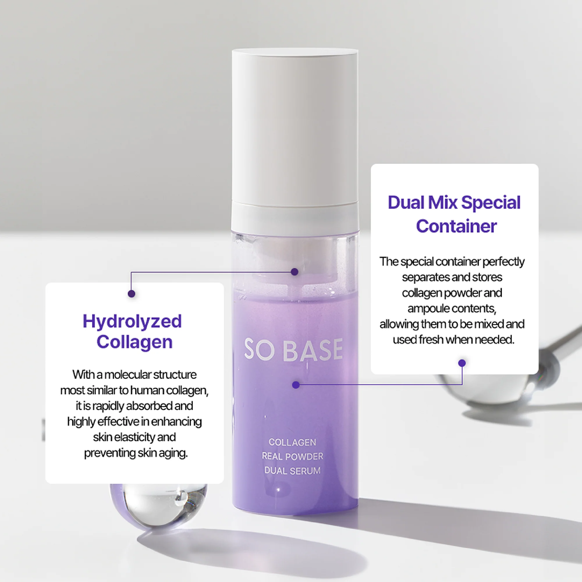 SOBASE 100% Pure Collagen Powder Serum - Instant Face Lift & Wrinkle Filler Glow for Sagging Skin - Image 18