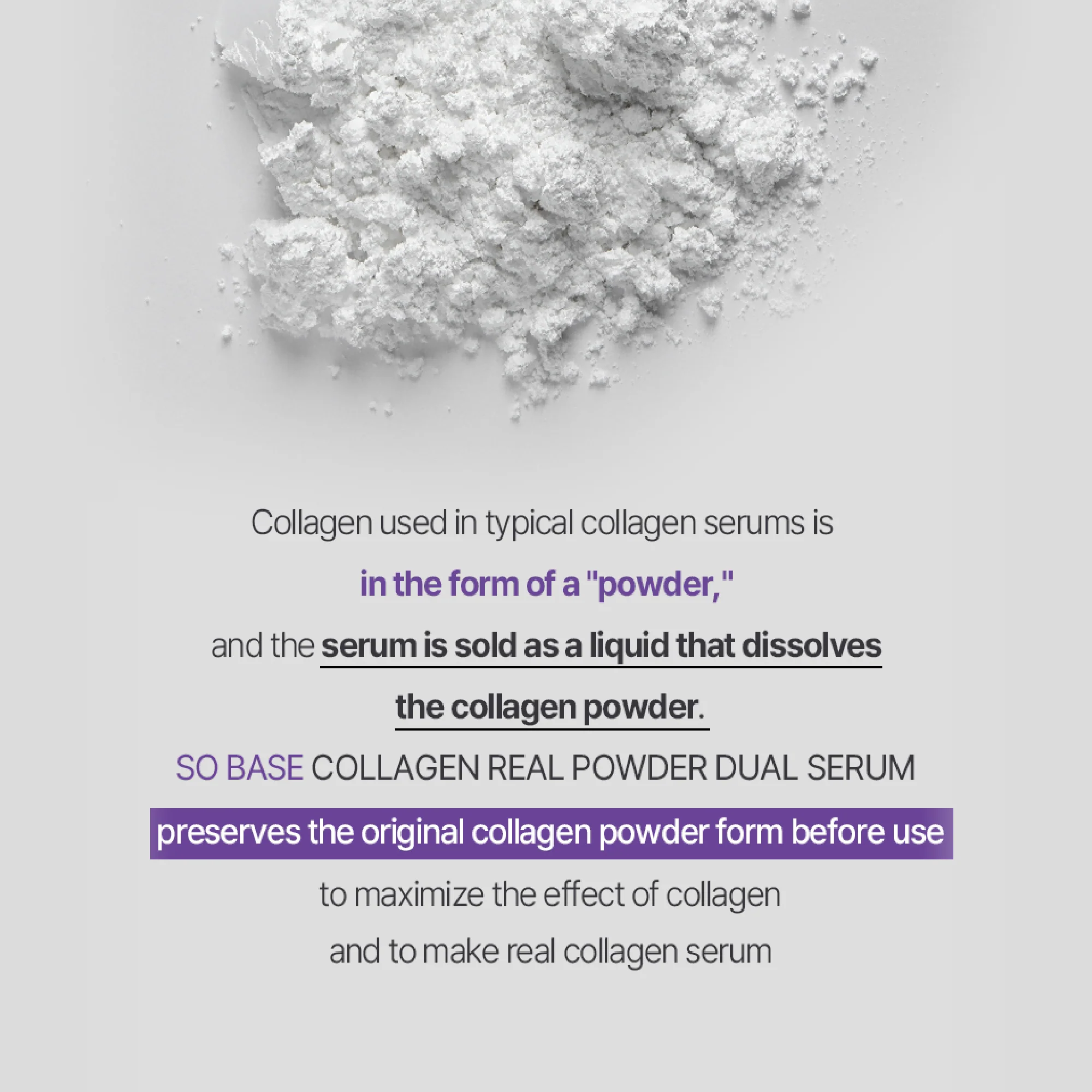 SOBASE 100% Pure Collagen Powder Serum - Instant Face Lift & Wrinkle Filler Glow for Sagging Skin - Image 28