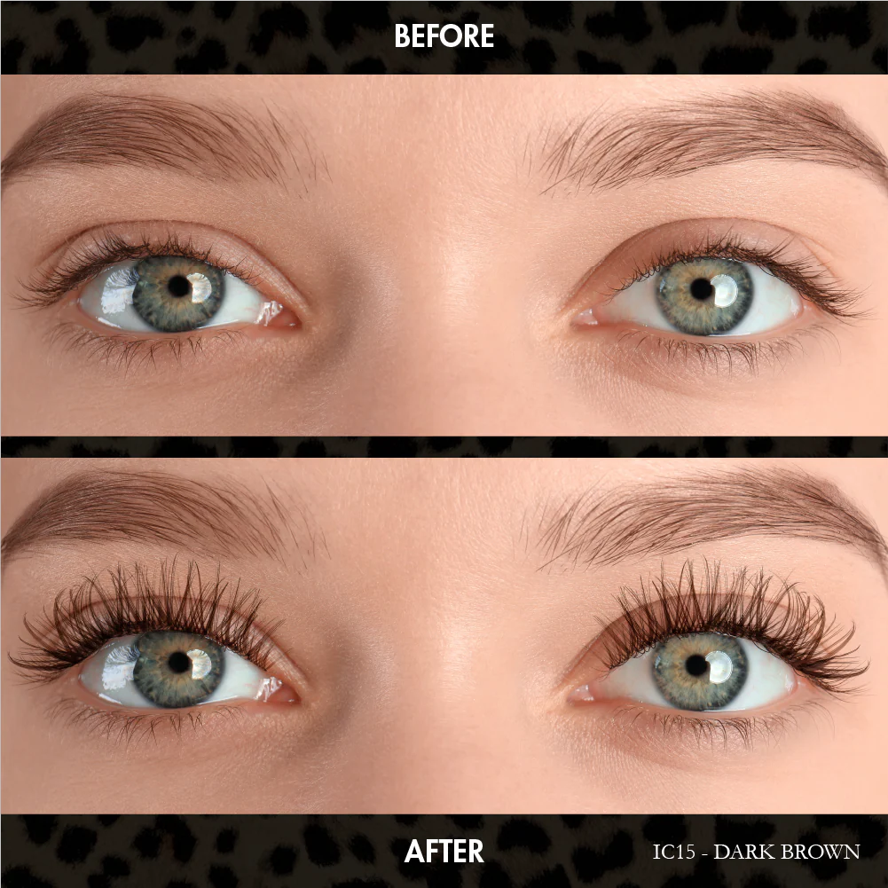 I-ENVY Color Couture Faux Mink Lash Clusters - Leopard - Image 17