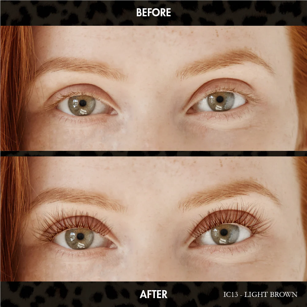 I-ENVY Color Couture Faux Mink Lash Clusters - Leopard - Image 2