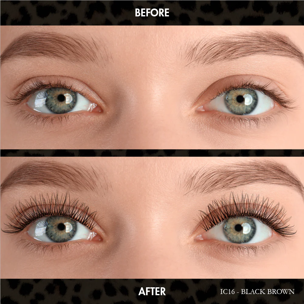 I-ENVY Color Couture Faux Mink Lash Clusters - Leopard - Image 25