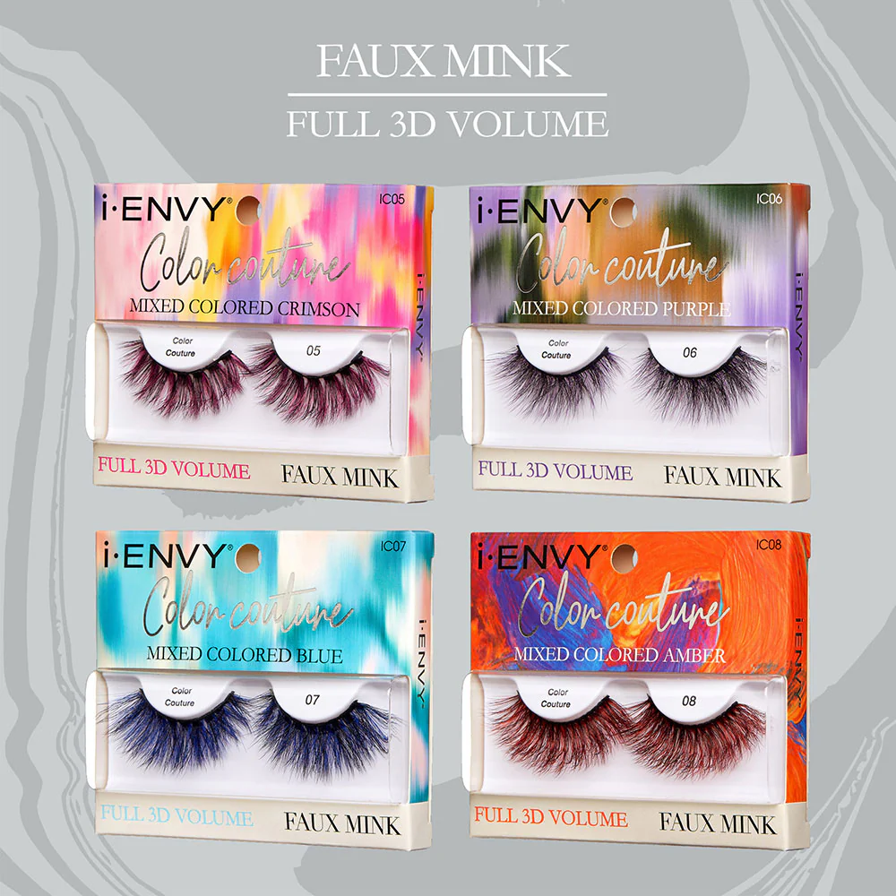 I-ENVY Color Couture Full Mink Strip Lashes - Image 30