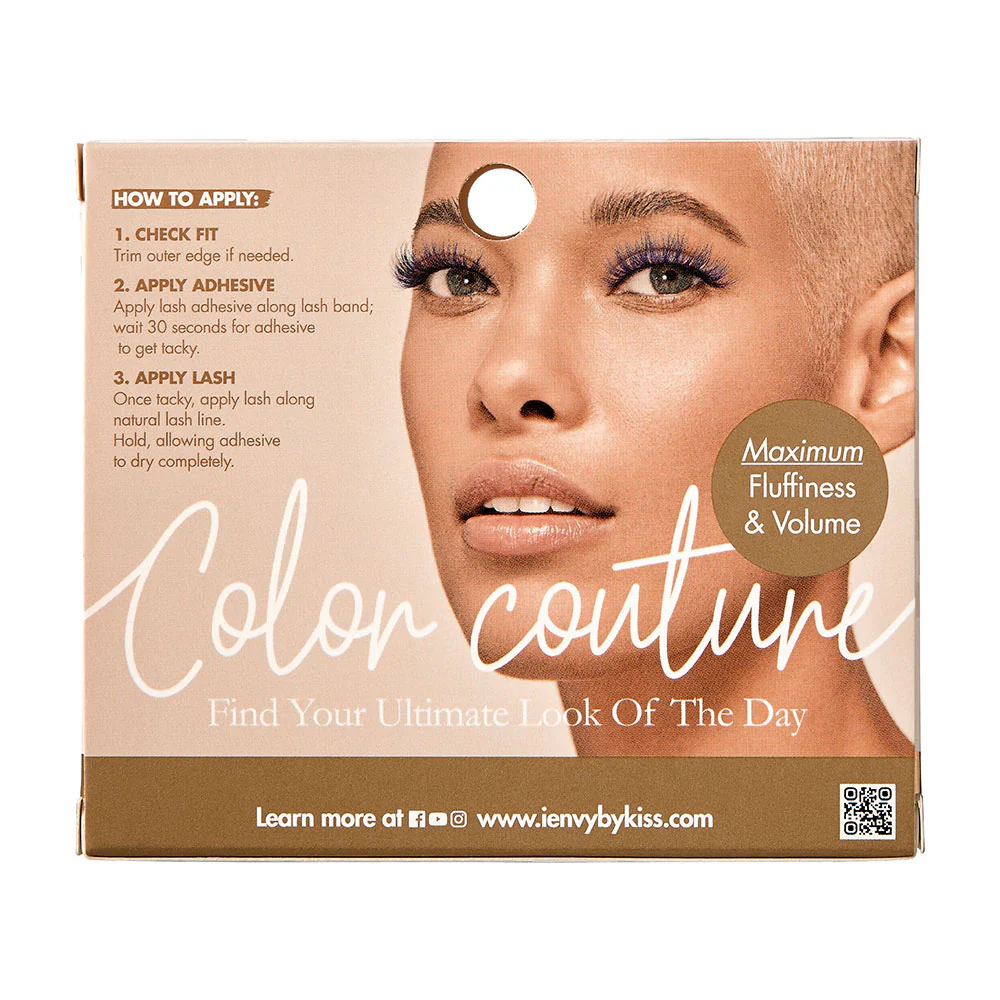 I-ENVY Color Couture Full Mink Strip Lashes - Image 9