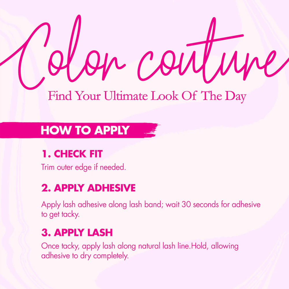 I-ENVY Color Couture Mixed Faux Mink Strip Lashes - Image 4