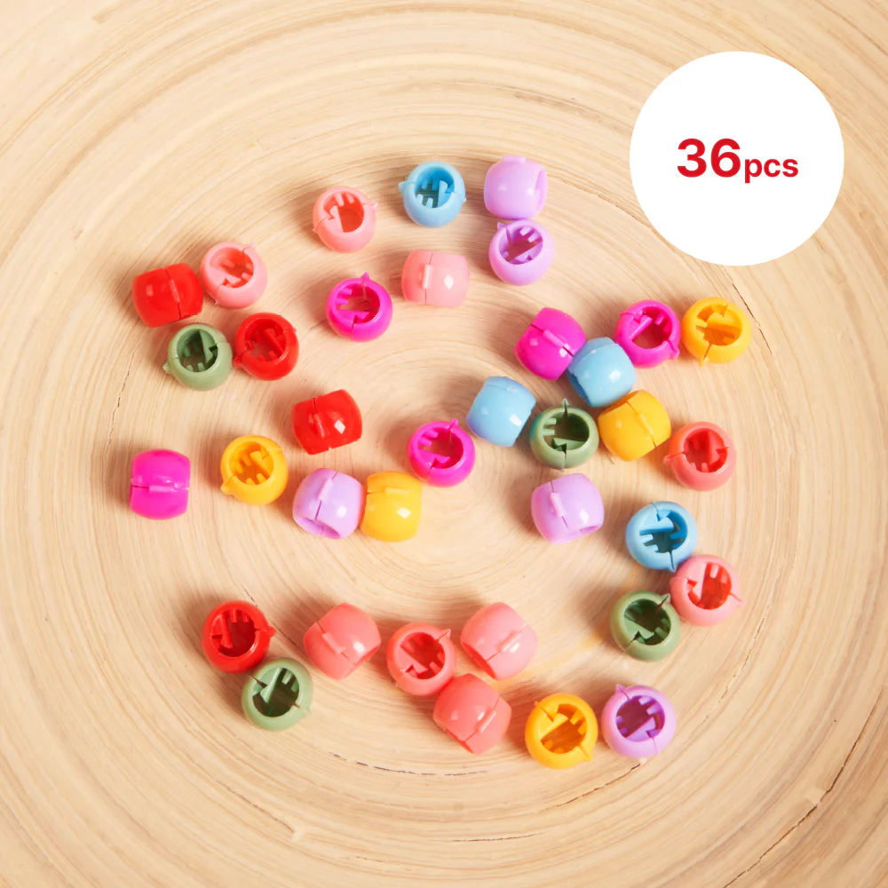 RED by KISS Colorful Kids Hair Claw Clips - No-Slip Grip - Image 18
