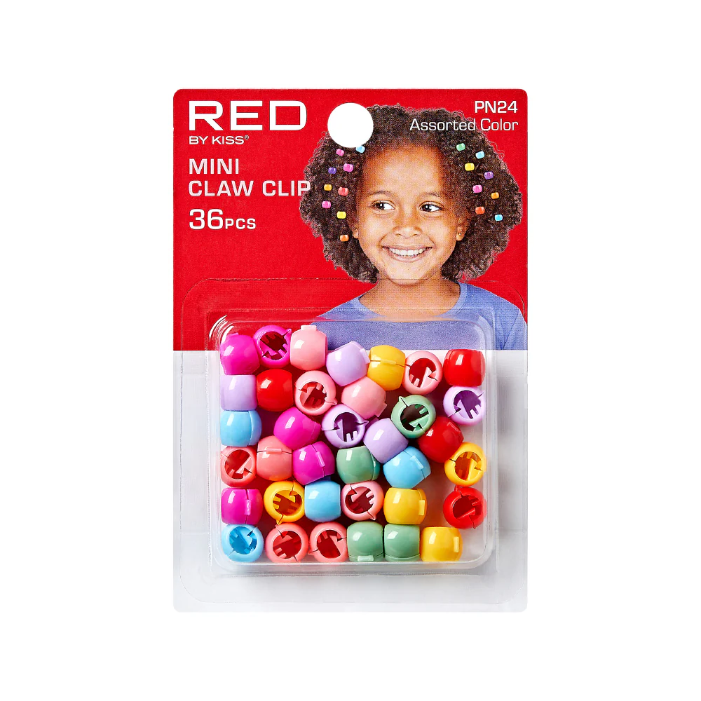 RED by KISS Colorful Kids Hair Claw Clips - No-Slip Grip - Image 20