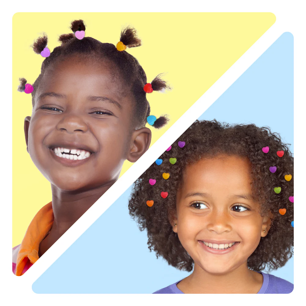 RED by KISS Colorful Kids Hair Claw Clips - No-Slip Grip - Image 21