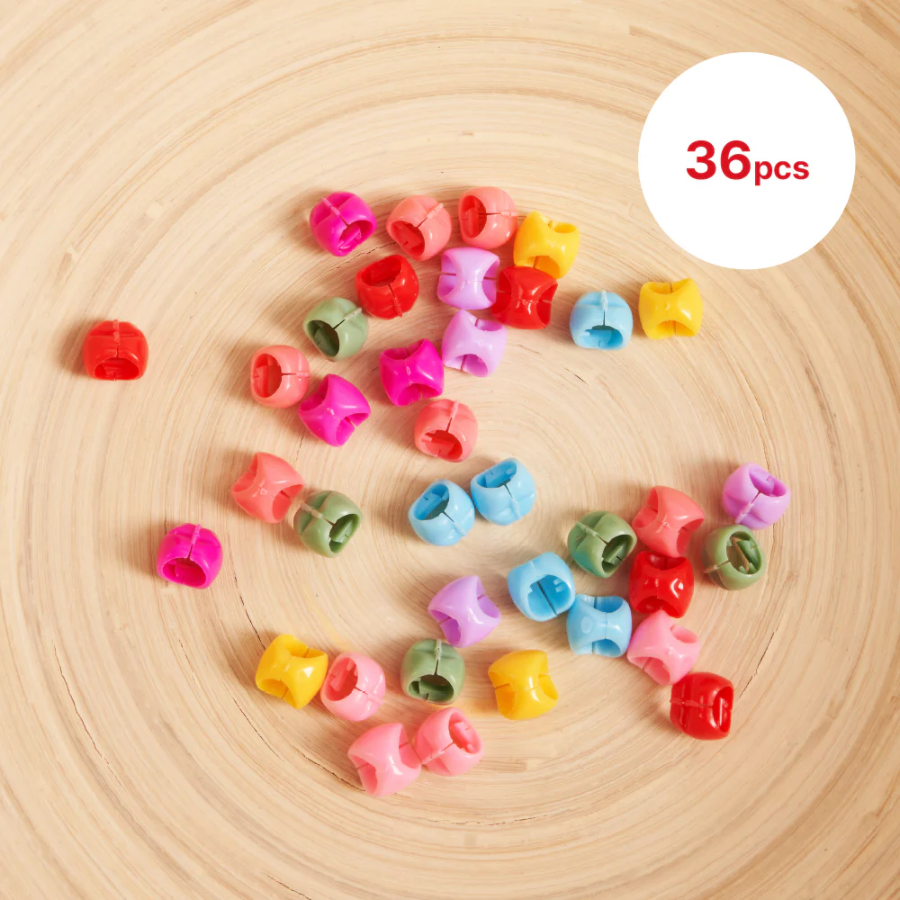 RED by KISS Colorful Kids Hair Claw Clips - No-Slip Grip - Image 22