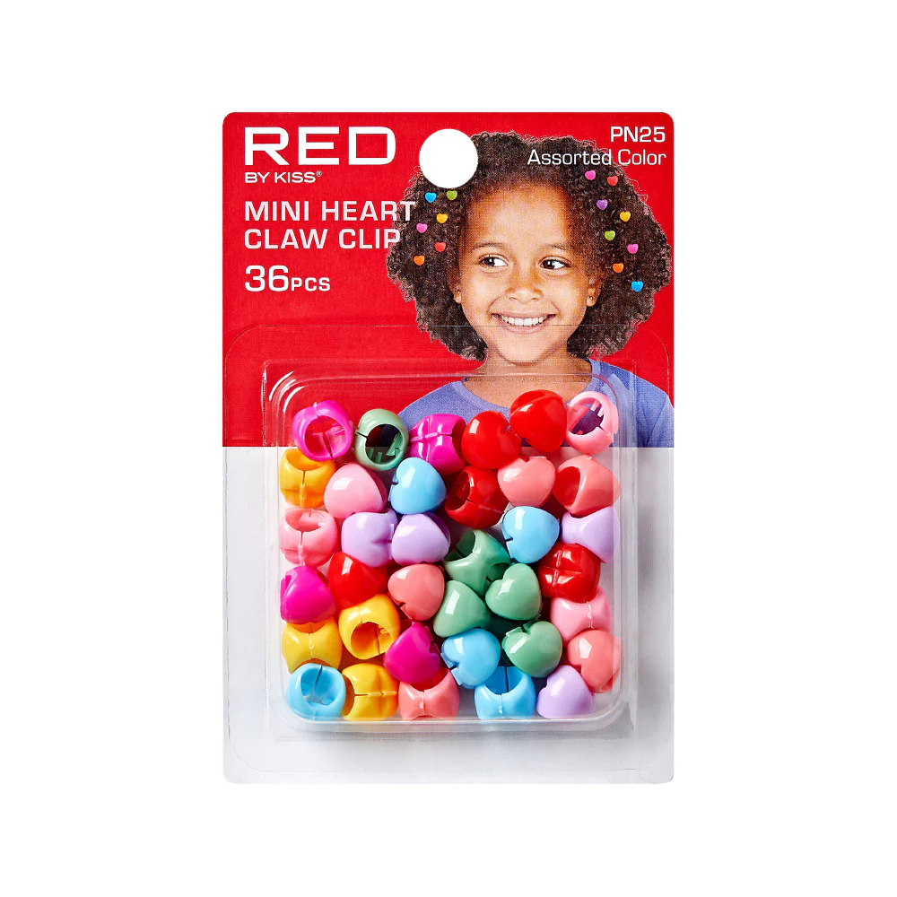 RED by KISS Colorful Kids Hair Claw Clips - No-Slip Grip - Image 25