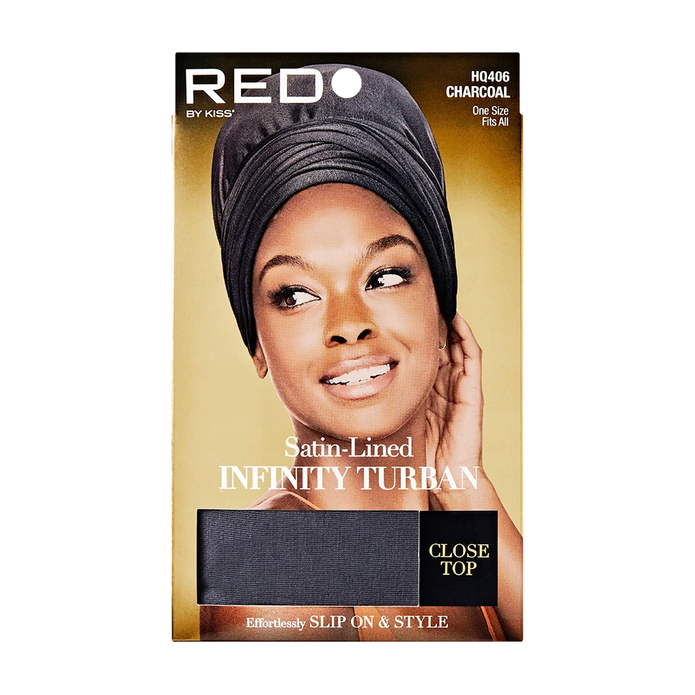 RED by KISS Comfortable & Breathable Satin-Lined Infinity Turban - Image 19