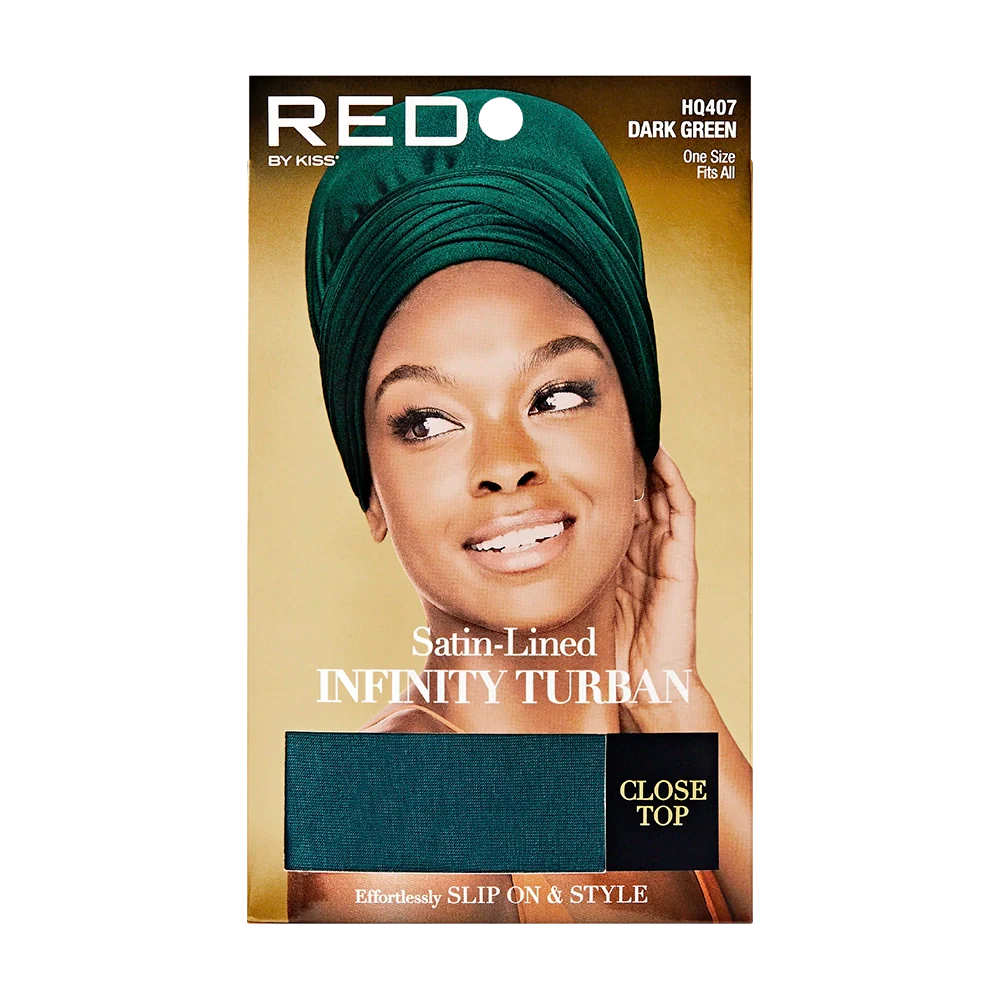 RED by KISS Comfortable & Breathable Satin-Lined Infinity Turban - Image 20