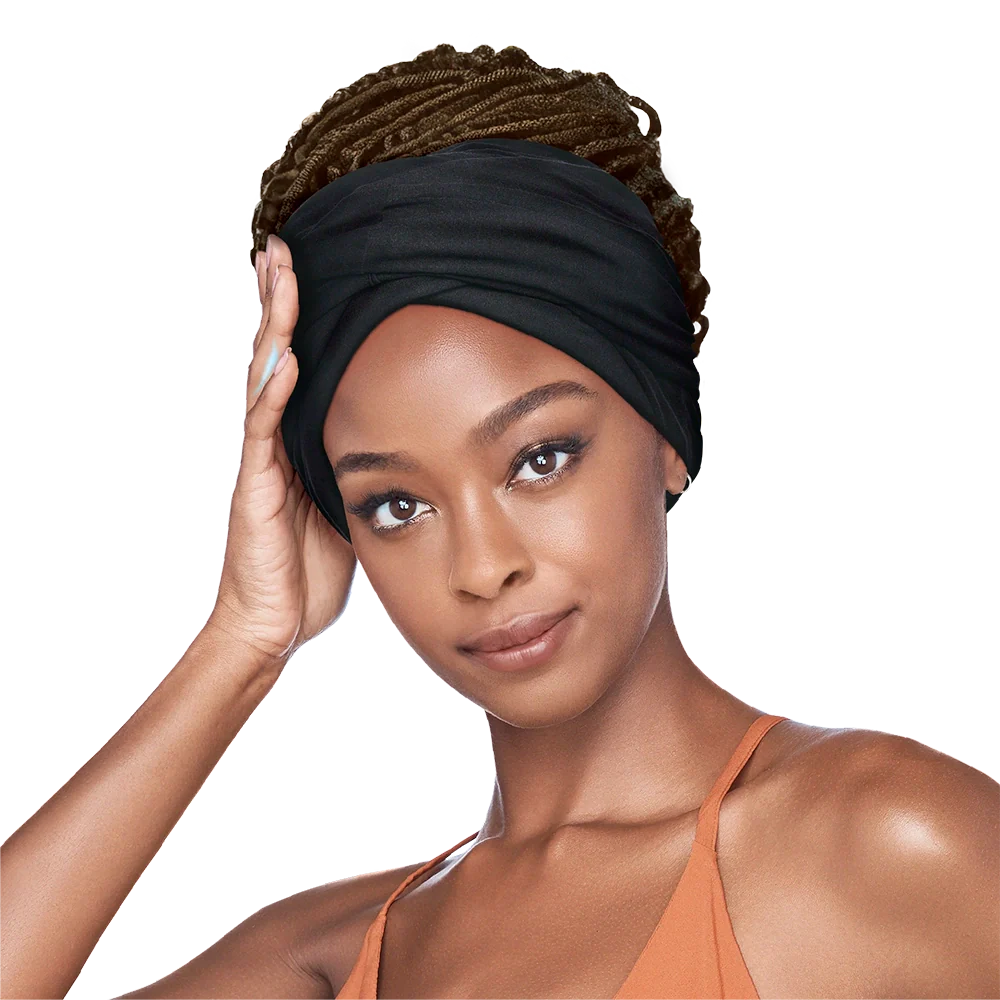 RED by KISS Comfortable & Breathable Satin-Lined Infinity Turban - Image 25