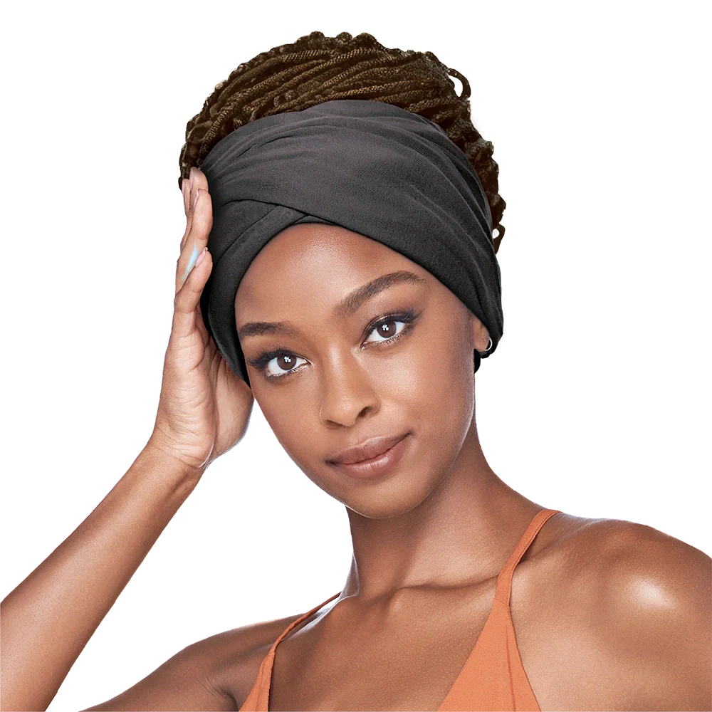 RED by KISS Comfortable & Breathable Satin-Lined Infinity Turban - Image 26